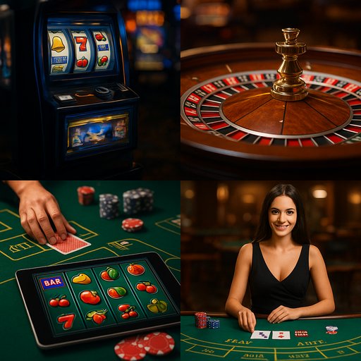Card image for 666D online gaming showing a wide range of slot, table, and live dealer games; the image emphasizes variety and accessibility.