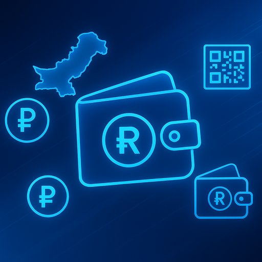 Hero banner for 666D payments showing PKR currency icons and wallet logos across Pakistan. The blue gradient design conveys speed and trust, with a modern gaming vibe.